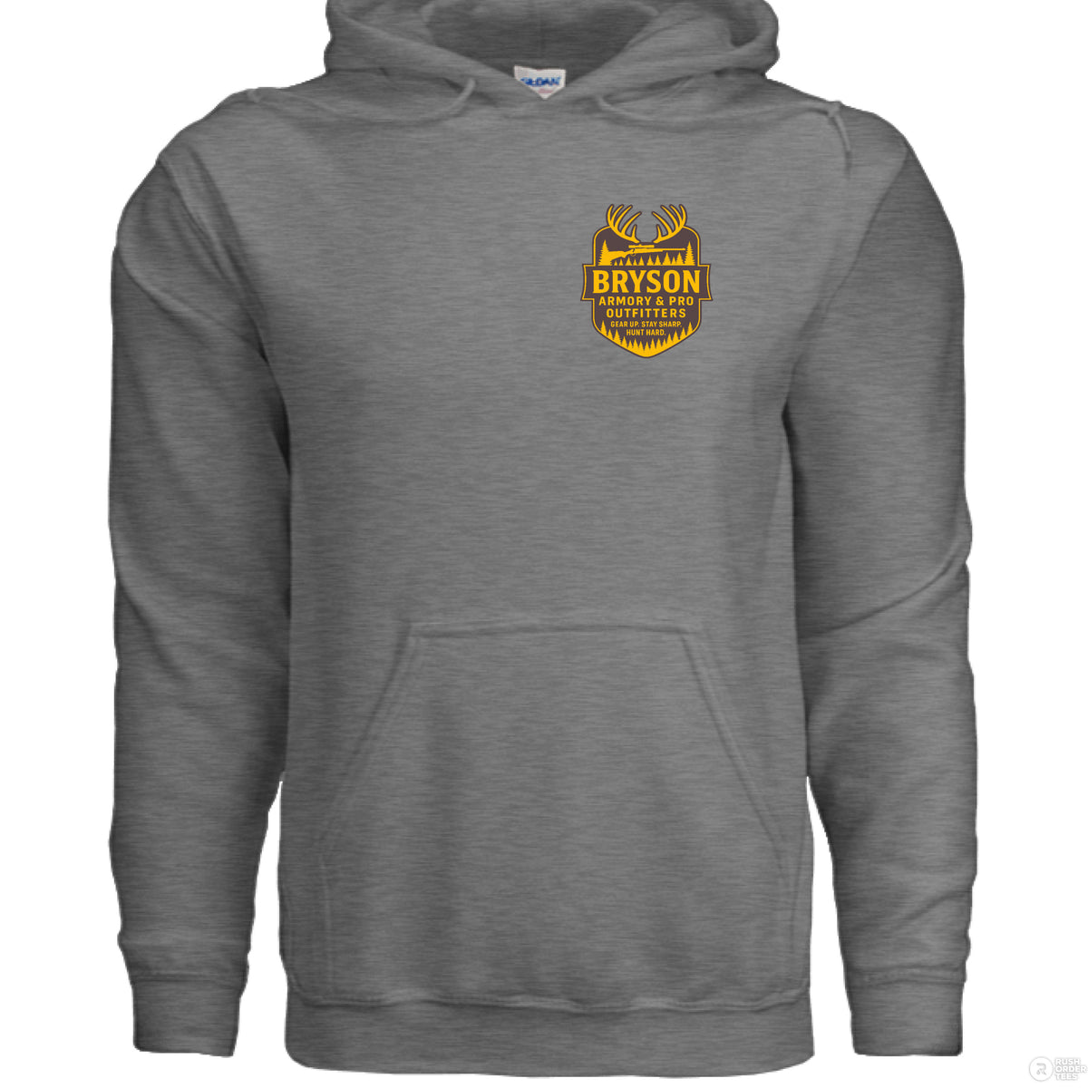 GRAPHITE HEATHER - FRONT