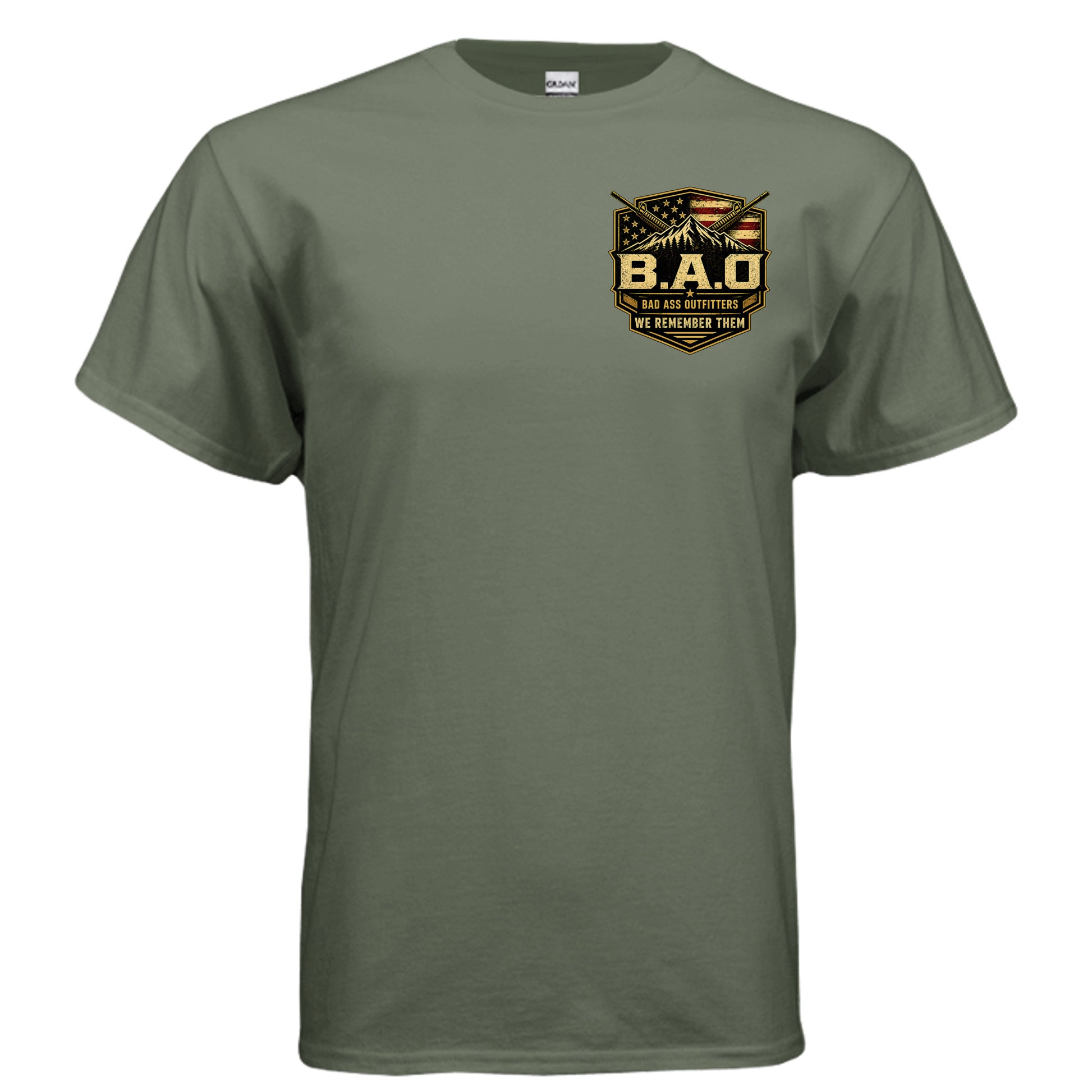 MILITARY GREEN - G200 - FRONT